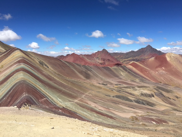 Vinicunca montagne - rainbow mountain - cusco - Pérou